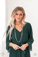 Load image into Gallery viewer, Paparazzi Seeking Shimmer White Rhinestones - Silver Ring - Fashion Fix Exclusive December 2019 - $5 Jewelry with Ashley Swint