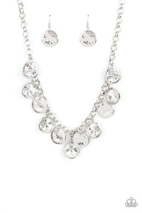 PAPARAZZI Spot On Sparkle - White - $5 Jewelry with Ashley Swint