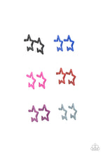 Load image into Gallery viewer, Paparazzi Starlet Shimmer Post Earrings - 10 - STARS - Black, Blue, Green, Gray, Yellow, Red, Purple, Pink, White &amp; Gold - $5 Jewelry with Ashley Swint
