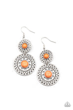 Load image into Gallery viewer, PRE-ORDER - Paparazzi Sunny Sahara - Orange - Earrings - $5 Jewelry with Ashley Swint