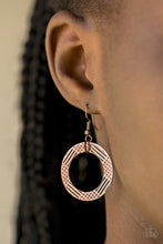 Load image into Gallery viewer, Paparazzi The Main Contender - Copper - Necklace &amp; Earrings - $5 Jewelry with Ashley Swint