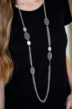 Load image into Gallery viewer, Paparazzi A Force Of Nature - Silver - Necklace &amp; Earrings - $5 Jewelry With Ashley Swint