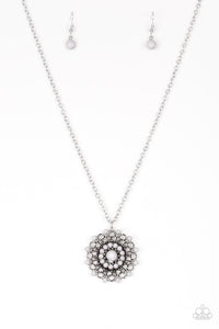 Paparazzi Boho Bonanza - Silver - Necklace & Earrings - $5 Jewelry With Ashley Swint