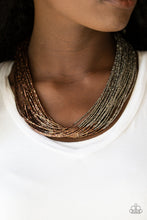 Load image into Gallery viewer, Paparazzi Flashy Fashion - Copper - Seed Beads - Necklace &amp; Earrings - $5 Jewelry With Ashley Swint