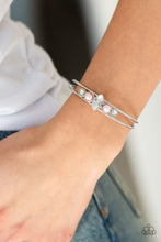 Load image into Gallery viewer, Paparazzi Guest Of A Guest - Pink Beads - Silver Bracelet - $5 Jewelry With Ashley Swint