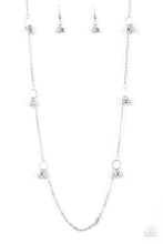 Load image into Gallery viewer, Paparazzi House Party Posh - Silver Beads - Necklace &amp; Earrings - $5 Jewelry With Ashley Swint