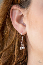 Load image into Gallery viewer, Paparazzi House Party Posh - Silver Beads - Necklace &amp; Earrings - $5 Jewelry With Ashley Swint