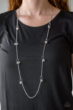 Load image into Gallery viewer, Paparazzi House Party Posh - Silver Beads - Necklace &amp; Earrings - $5 Jewelry With Ashley Swint
