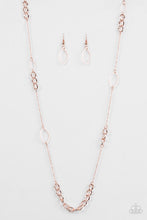 Load image into Gallery viewer, Paparazzi Metro Minimalist - Copper - Necklace &amp; Earrings - $5 Jewelry With Ashley Swint