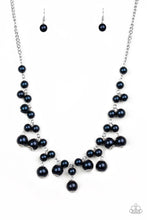 Load image into Gallery viewer, Paparazzi Soon To Be Mrs. - Blue Pearls - Necklace &amp; Earrings - $5 Jewelry With Ashley Swint