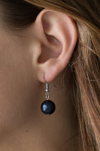 Paparazzi Soon To Be Mrs. - Blue Pearls - Necklace & Earrings - $5 Jewelry With Ashley Swint