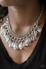 Load image into Gallery viewer, Paparazzi Spring Daydream - White - Necklace &amp; Earrings - $5 Jewelry with Ashley Swint