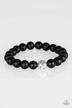 Load image into Gallery viewer, Paparazzi Temperate - Black Stone Bracelet - $5 Jewelry With Ashley Swint