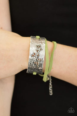 Paparazzi Branching Out - Green Bracelet