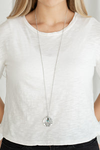 Paparazzi Desert Abundance - Blue - Necklace & Earrings - $5 Jewelry with Ashley Swint