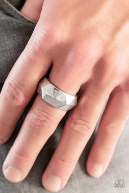 PRE-ORDER - Paparazzi Industrial Mechanic - Silver - Ring - $5 Jewelry with Ashley Swint