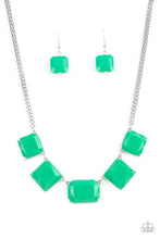 Load image into Gallery viewer, PRE-ORDER - Paparazzi Instant Mood Booster - Green - Necklace &amp; Earrings - $5 Jewelry with Ashley Swint