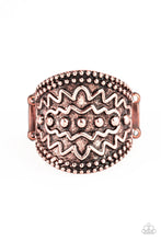 Load image into Gallery viewer, Paparazzi Island Rover - Copper - Ring - $5 Jewelry with Ashley Swint