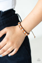 Load image into Gallery viewer, Paparazzi Kick Off Your Boots - Multi - Brown Leather - Bracelet - $5 Jewelry with Ashley Swint