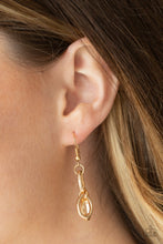 Load image into Gallery viewer, PRE-ORDER - Paparazzi Lock, Stock, and SPARKLE - Gold - Necklace &amp; Earrings - $5 Jewelry with Ashley Swint