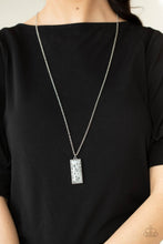Load image into Gallery viewer, PRE-ORDER - Paparazzi Retro Rock Collection - White - Necklace &amp; Earrings - $5 Jewelry with Ashley Swint