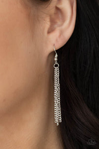 PRE-ORDER - Paparazzi Retro Rock Collection - White - Necklace & Earrings - $5 Jewelry with Ashley Swint