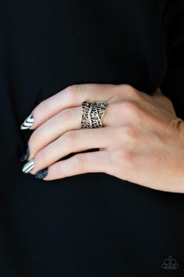PRE-ORDER - Paparazzi Stage Struck - Green - Ring - $5 Jewelry with Ashley Swint