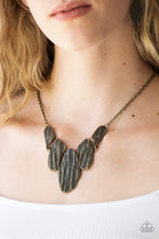 Load image into Gallery viewer, Paparazzi A New DISCovery - Brass - Necklace &amp; Earrings - $5 Jewelry With Ashley Swint
