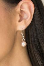 Load image into Gallery viewer, Paparazzi Ballroom Belle - Brown Pearls - Necklace and matching Earrings - $5 Jewelry With Ashley Swint