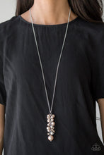 Load image into Gallery viewer, Paparazzi Ballroom Belle - Brown Pearls - Necklace and matching Earrings - $5 Jewelry With Ashley Swint