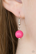 Load image into Gallery viewer, Paparazzi Coral Reefs - Pink - Silver Necklace and matching Earrings - $5 Jewelry With Ashley Swint