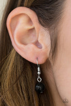 Load image into Gallery viewer, Paparazzi Make Your Own LUXE - Black - Necklace &amp; Earrings - $5 Jewelry With Ashley Swint