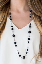 Load image into Gallery viewer, Paparazzi Make Your Own LUXE - Black - Necklace &amp; Earrings - $5 Jewelry With Ashley Swint