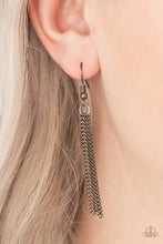 Load image into Gallery viewer, Paparazzi Zoo Zone - Black - Necklace and matching Earrings - $5 Jewelry With Ashley Swint