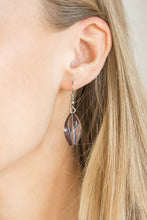 Load image into Gallery viewer, Paparazzi Fringe Fabulous - Silver Teardrop Beads - Necklace and matching Earrings - $5 Jewelry With Ashley Swint