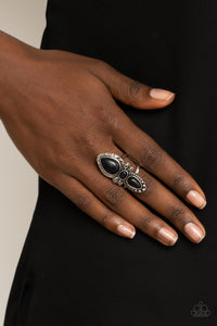 PAPARAZZI In a BADLANDS Mood - Black - $5 Jewelry with Ashley Swint
