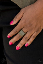 Load image into Gallery viewer, Paparazzi In GRATE Measure - Brass - Thick Band Ring - Fashion Fix Exclusive October 2019 - $5 Jewelry With Ashley Swint