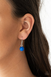 PRE-ORDER - Paparazzi Me-dallions, Myself, and I - Blue - Necklace & Earrings - $5 Jewelry with Ashley Swint