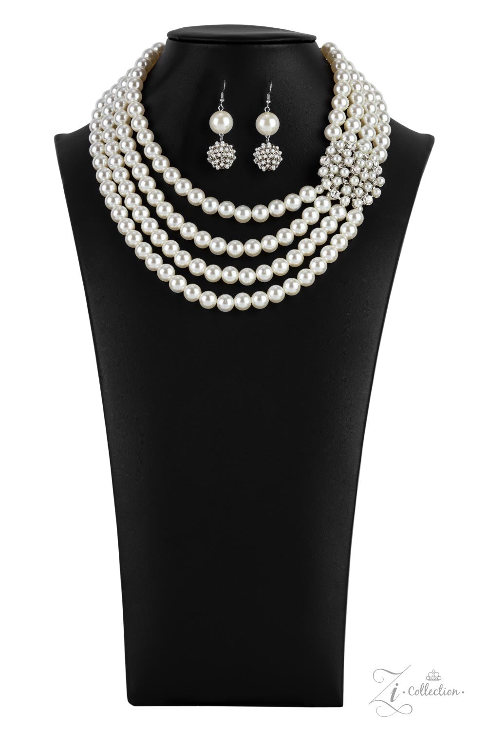 Paparazzi Romantic - Necklace & Earrings - Zi Collection 2021