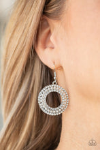 Load image into Gallery viewer, Paparazzi Sparkle Splurge - White Pearls - White Rhinestones - Beautiful  Earrings - $5 Jewelry With Ashley Swint