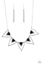 Load image into Gallery viewer, Paparazzi The Pack Leader - Black - Necklace &amp; Earrings - $5 Jewelry with Ashley Swint