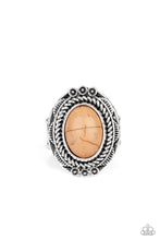 Load image into Gallery viewer, Paparazzi Tumblin Tumbleweeds - Brown Stone - Ring - $5 Jewelry with Ashley Swint