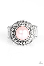 Load image into Gallery viewer, Paparazzi Bronx Beauty - Pink Pearl - Silver Filigree Ring - $5 Jewelry With Ashley Swint