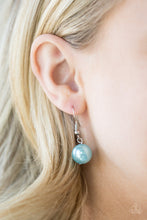 Load image into Gallery viewer, Paparazzi Lovely Lady Luck - Blue Pearls - Silver Necklace &amp; Earrings - $5 Jewelry With Ashley Swint