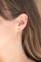 Load image into Gallery viewer, Paparazzi Pep In Your Step - Red Bead - Silver Tassel Necklace &amp; Earrings - $5 Jewelry With Ashley Swint