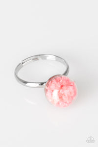 Paparazzi Starlet Shimmer Rings - 10 - Confetti - Green, Pink, Turquoise and Orange/Coral - $5 Jewelry With Ashley Swint