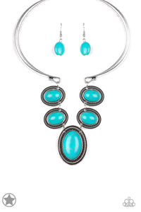 PAPARAZZI River Ride - Blue - BLOCKBUSTER - $5 Jewelry with Ashley Swint