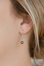 Load image into Gallery viewer, Paparazzi Be Fancy - Brown Pearl - Necklace &amp; Earrings - $5 Jewelry with Ashley Swint
