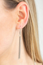 Load image into Gallery viewer, Paparazzi Chroma Courageous - Yellow Bead - Silver Chain Necklace and matching Earrings - $5 Jewelry With Ashley Swint