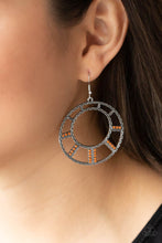 Load image into Gallery viewer, Paparazzi Fleek Fortress - Orange - Earrings - $5 Jewelry with Ashley Swint